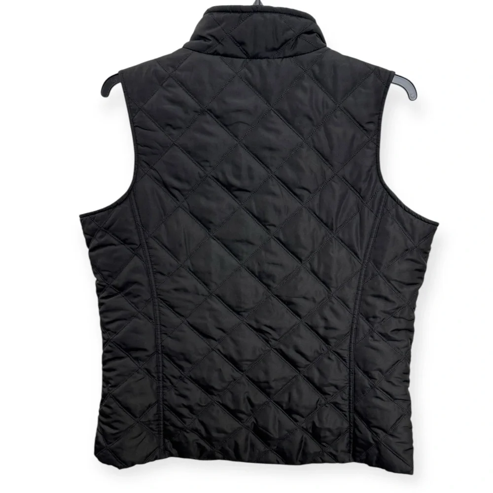 Jane Ashley Women’s Black‎ Quilted Vest Size 1X